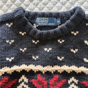 Hard-to-find vintage Polo Ralph Lauren cashmere sweater size XL
